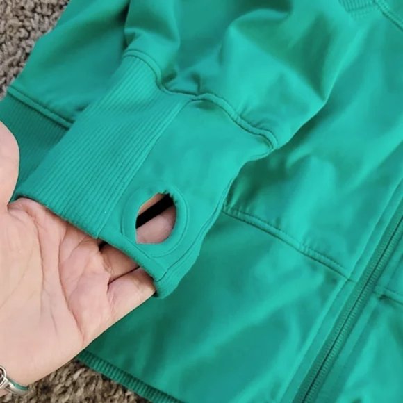 Lululemon Reversible Green and Blue Raja Jacket Size 8 - Picture 5 of 15